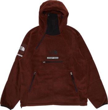 Supreme x The North Face Steep Tech Fleece Pullover "Brown" FW22J2 BROWN