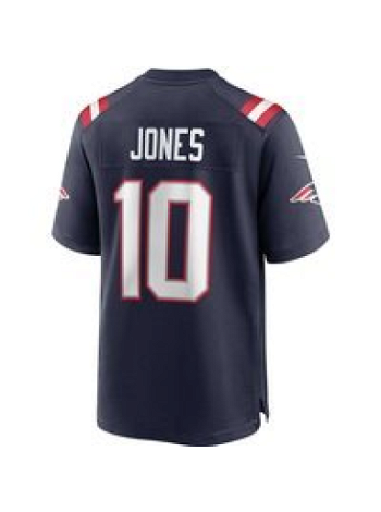 Nike NFL New England Patriots Mac Jones 10 Home Game Jersey 67NM-NPGH-8KF-3NA