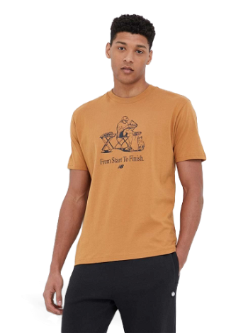 New Balance Cotton T-shirt MT31560TOB