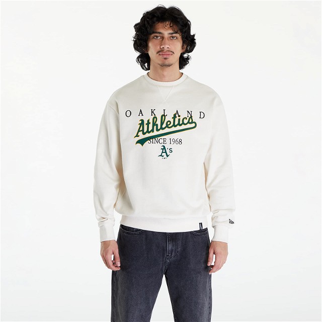 Oakland Athletics MLB Lifestyle Crew Neck Sweatshirt UNISEX