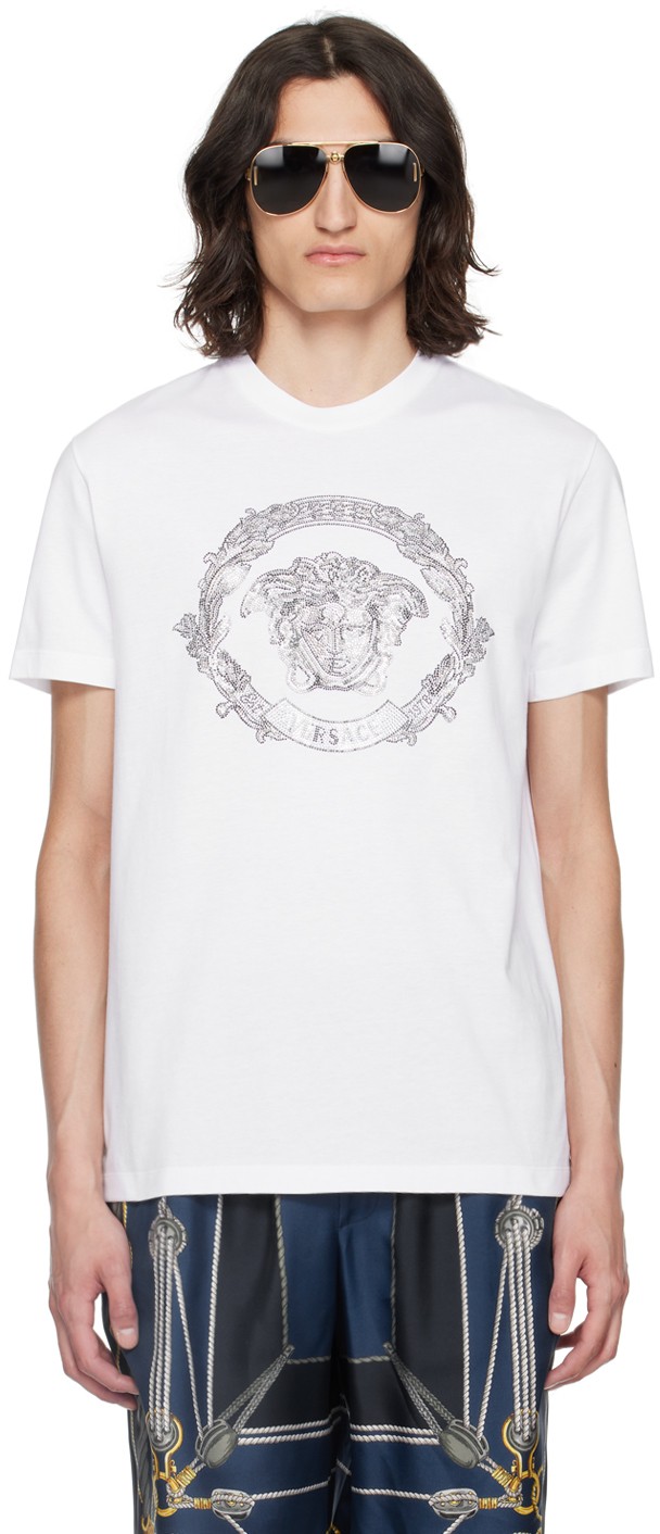 White Medusa Cartouche T-Shirt
