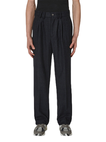 PACCBET Checked Pleated Trousers PACC11P009 2