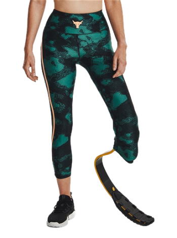 Under Armour Project Rock HeatGear Printed Ankle Leggings 1377954-722