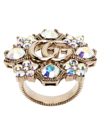 Gucci Double G Flower Ring 753792 J1D50