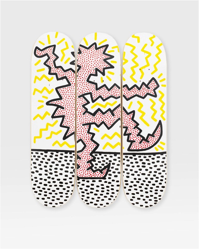 Keith Haring Untitled (Electric) Deck