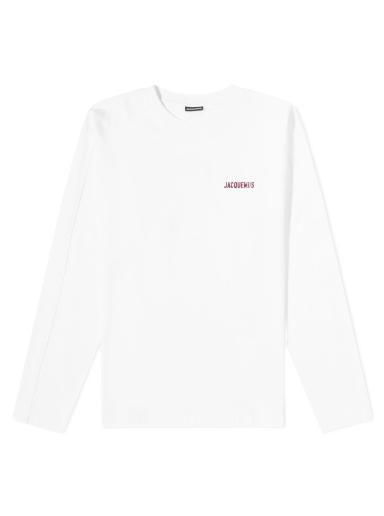 Pavane Logo Long Sleeve T-Shirt White Jelly Print