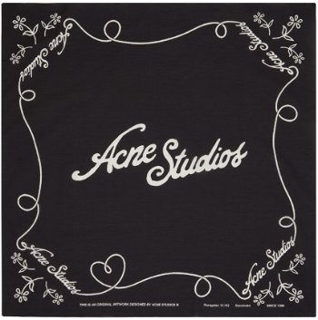 Acne Studios Logo Handkerchief CA0304-