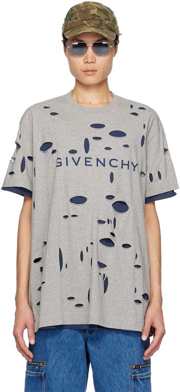 Givenchy Destroyed T-Shirt BM716N3YK1063