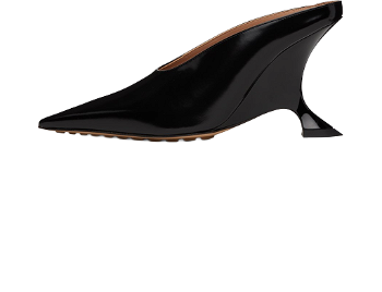 Bottega Veneta Rocket Mule Heels "Black" 740427 V2LR0
