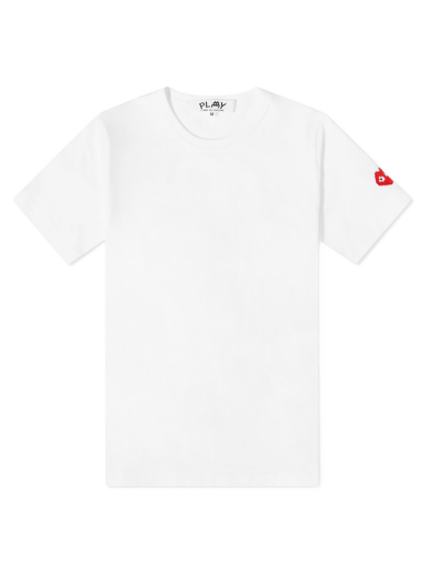Play Invader Sleeve T-Shirt White