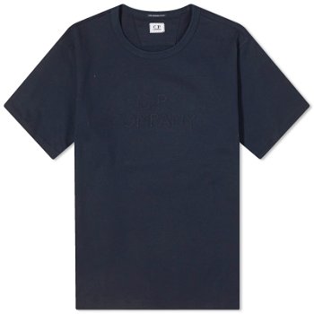 C.P. Company 30/2 Mercerized Jersey Twisted Logo T-Shirt CMTS148A-006203W-888