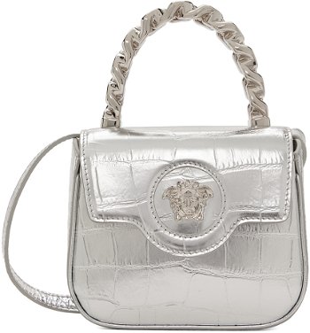 Versace Mini 'La Medusa' Bag "Silver" 1003016_1A10014_1E56P
