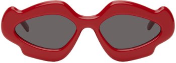 Loewe Red Flame Sunglasses LW40109UM5266A
