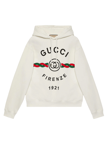 Gucci Firenze 1921 Hooded Sweatshirt 646953 XJD7O 9095