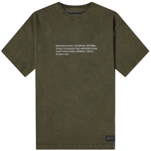 Pigment Dyed T-Shirt "Olive Drab"