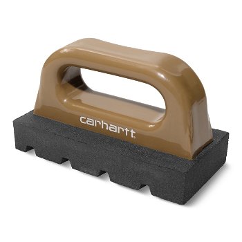 Carhartt WIP Skate Rub Brick Tool "Hamilton Brown / Wax" I031276_1X4_XX