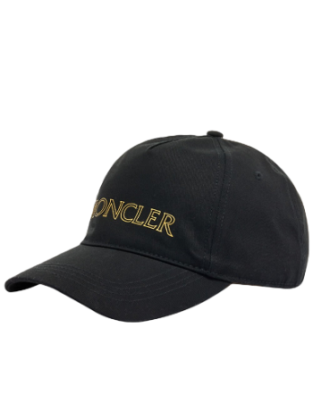 Moncler Logo Cap Black 3B00031-04863-999