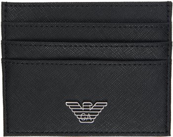 Emporio Armani Regenerated Leather Card Holder Y4R173 Y138E