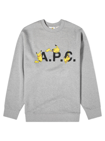 A.P.C. Pokémon Pikachu x Crewneck COGVF-H27863-PLB