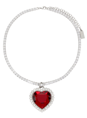 VETEMENTS Crystal Heart Necklace UA53NE200R