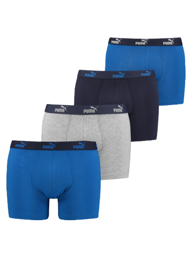 Promo Solid Boxer 4 Pack