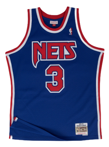 Mitchell & Ness New Jersey Nets Drazen Petrovic NBA Swingman Jersey SMJYGS18183-NJNROYA92DPE