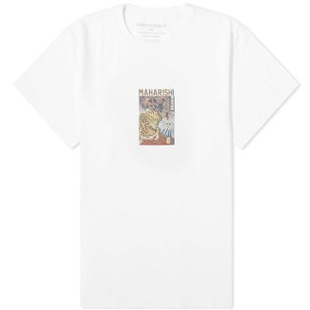 Maharishi Tigers v Dragons T-Shirt 1078-WHT