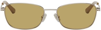 Bottega Veneta Split Rectangular Sunglasses BV1300S