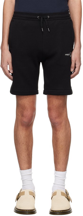 Fred Perry Embroidered Shorts S5509-102