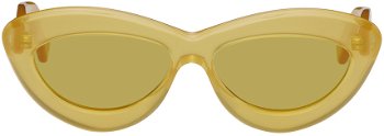 Loewe Yellow Cat-Eye Sunglasses LW40096IW5439J 192337119941
