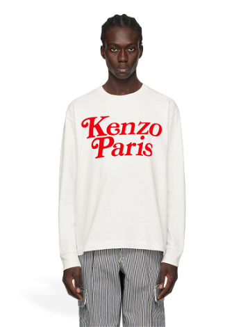 KENZO Paris VERDY Edition Long Sleeve T-Shirt "Off-White" FE55TS1454SI