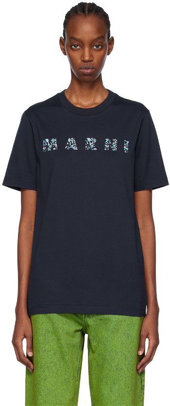 Marni Printed T-Shirt HUMU0198PQ USCW21