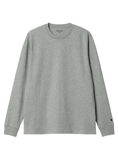 L/S Base T-Shirt "Grey Heather / Black"