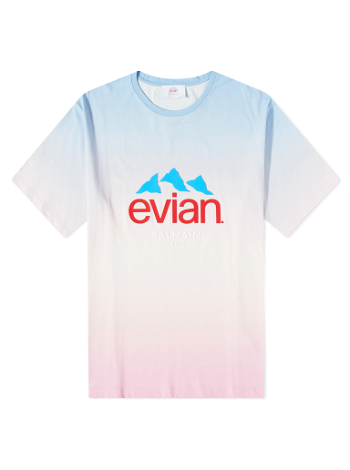 Balmain x Evian Tie Dye Tee AH2EG065GD01-SHP