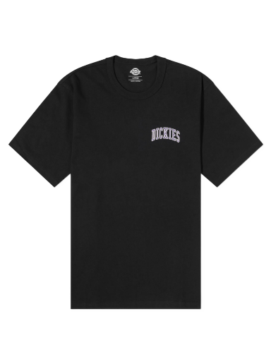 Aitkin Chest Logo T-Shirt "Black & Imperial Palace"