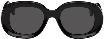 Loewe Black Oval Sunglasses LW40103UW4901A 192337118654