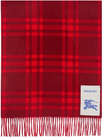 Burberry Check Scarf Red 8076255