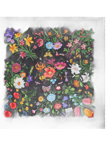 Gucci Floral Scarf 760711 3G001