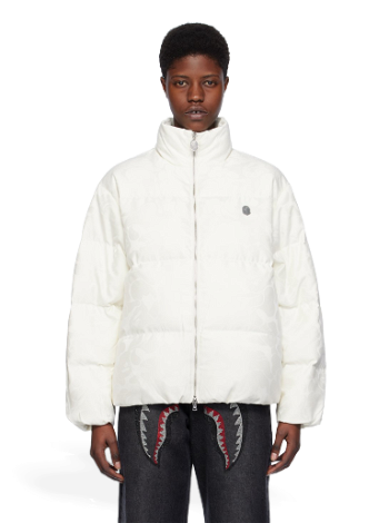 BAPE Solid Camo Down Jacket "Off-White" 001DNJ801057I