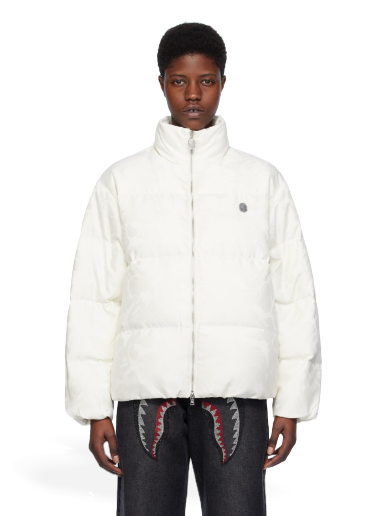 Solid Camo Down Jacket "Off-White"