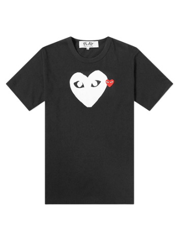 Comme des Garçons Play Double Heart Logo Tee P1T116-1