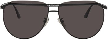 Balenciaga Black Aviator BB0140S-001