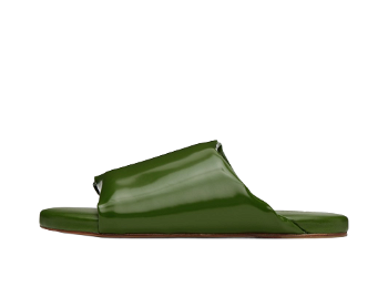 Bottega Veneta Leather Sandals "Green" 730289 V2LR0
