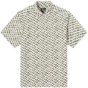 A.P.C. Ross Short Sleeve Shirt COGWL-H12541-KAF