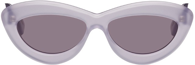 Purple Cat-Eye Sunglasses