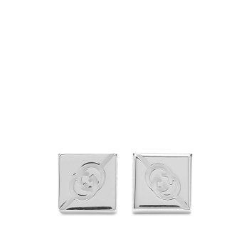 Gucci Tag Earrings "Silver" YBD77403300100U