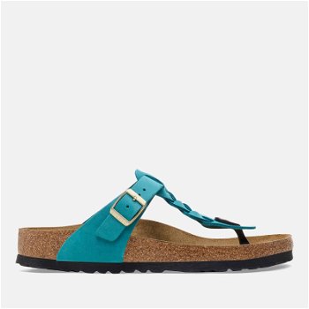 Birkenstock Gizeh Braided Slim Fit Leather Toe Post Sandals 1026325