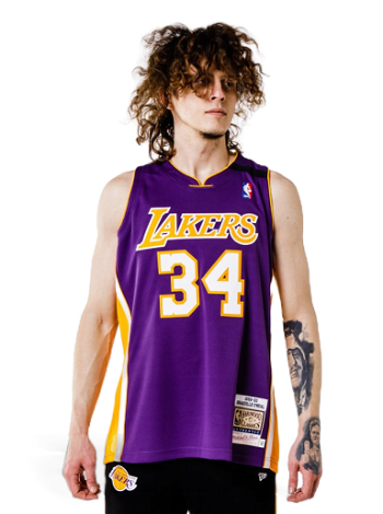 Mitchell & Ness Authentic Jersey Los Angeles Lakers Shaquille O'Neill AJY4CP18186-LALPURP99SON