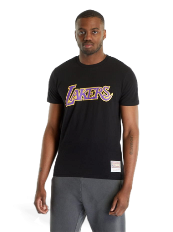 Mitchell & Ness NBA Team Logo Tee Lakers BMTRINTL1051-LALBLCK