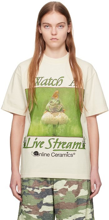 Online Ceramics Watch A Live Stream T-Shirt Watch A Live Stream